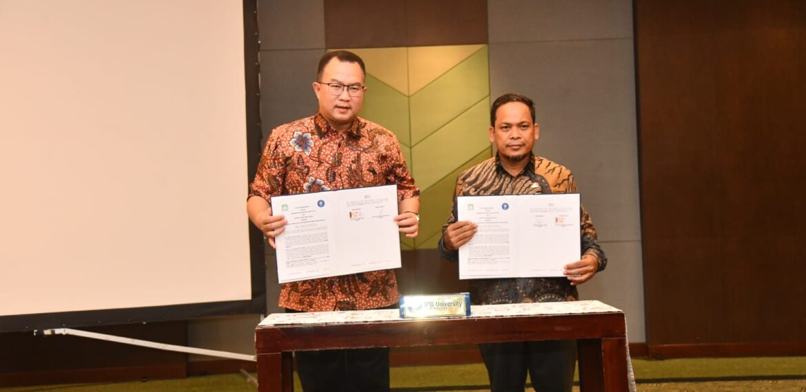 Pemkab Aceh Jaya MoU dengan IPB University