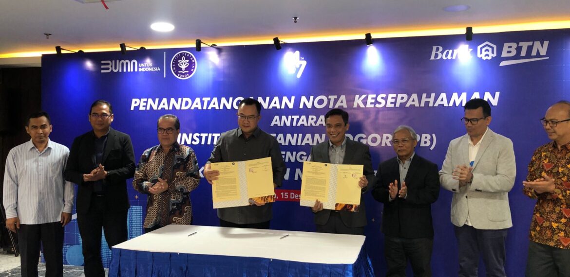 MoU BTN dan IPB University