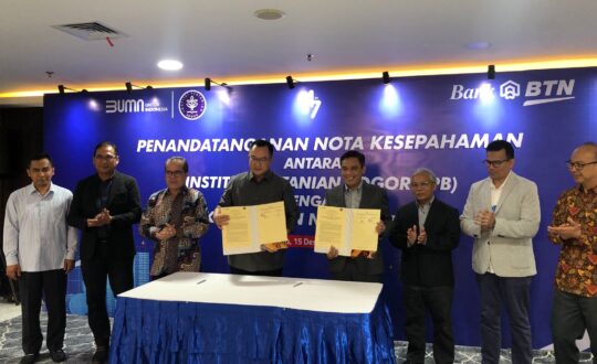 MoU BTN dan IPB University