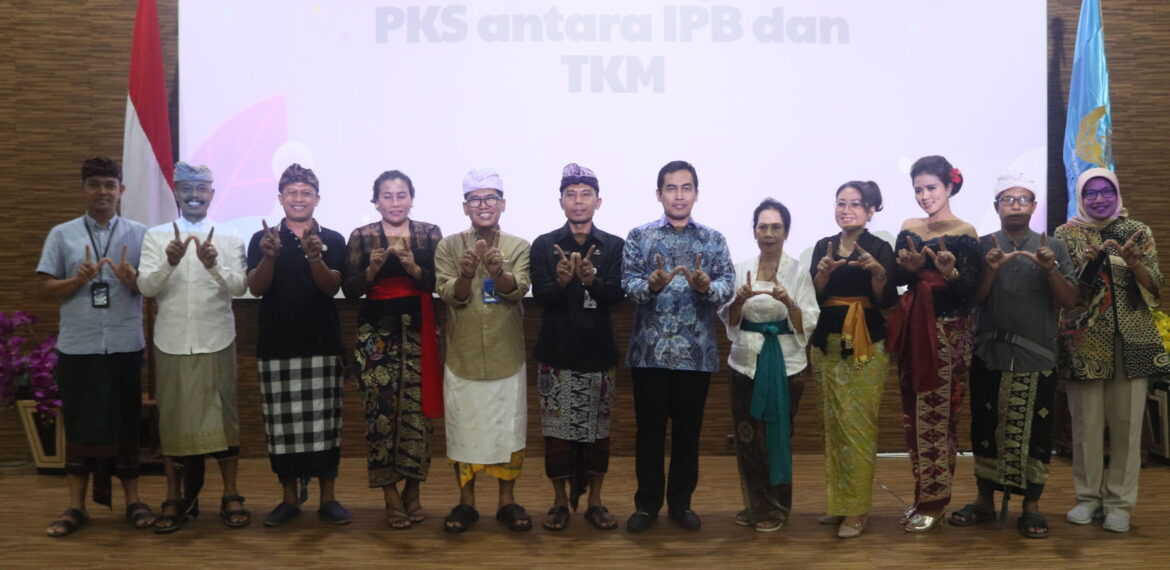 IPB Jalin Kerjasama dengan 2 Perusahaan Swasta di Bali