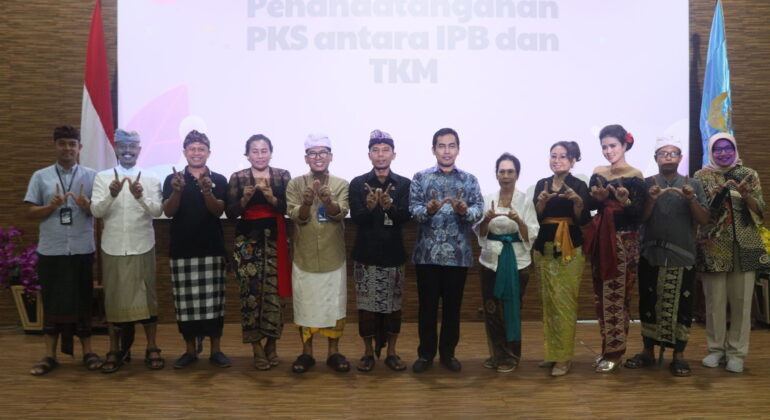 IPB Jalin Kerjasama dengan 2 Perusahaan Swasta di Bali