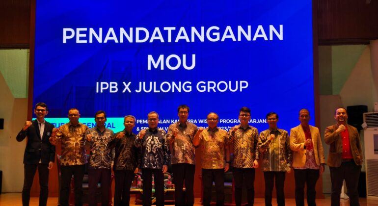 IPB University Teken MoU dengan Julong Group