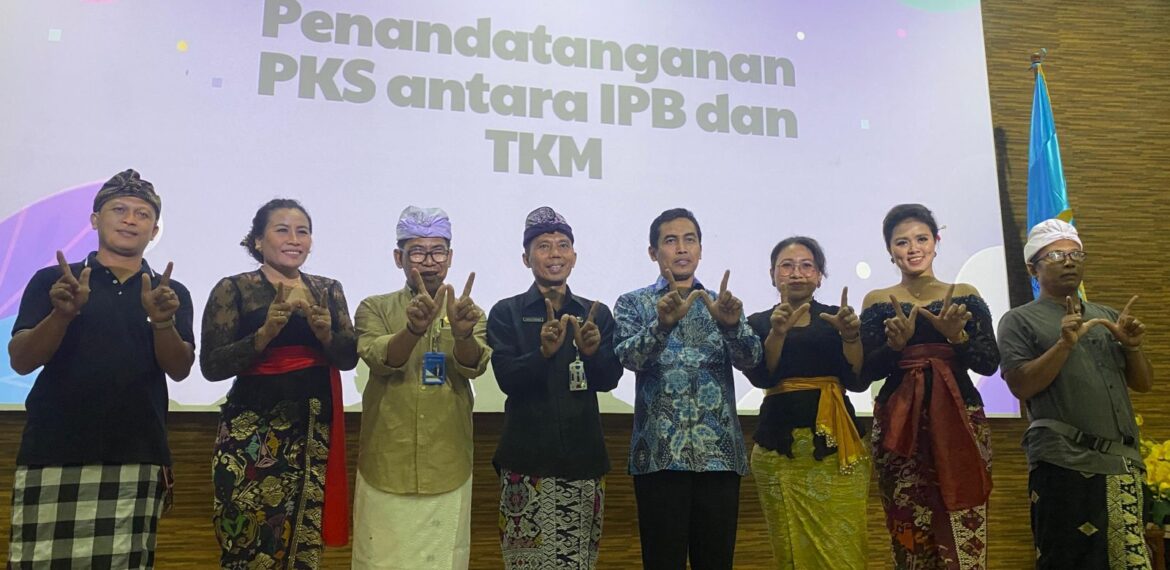 IPB Gandeng TKM untuk Pengembangan Usaha Berkelanjutan di Bali