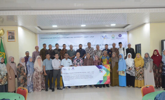 IPB dan Unimal Aceh Gelar FGD Peningkatan Reputasi Akademik