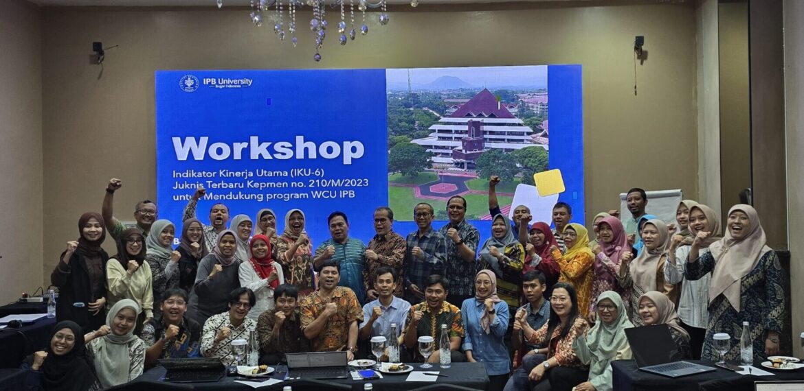 Direktorat Kerja Sama Dukung Program WCU IPB Melalui Workshop IKU 6